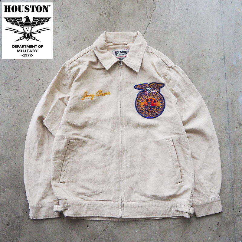 HOUSTON（ヒューストン） コットンリネン FFA ジャケット HOUSTON