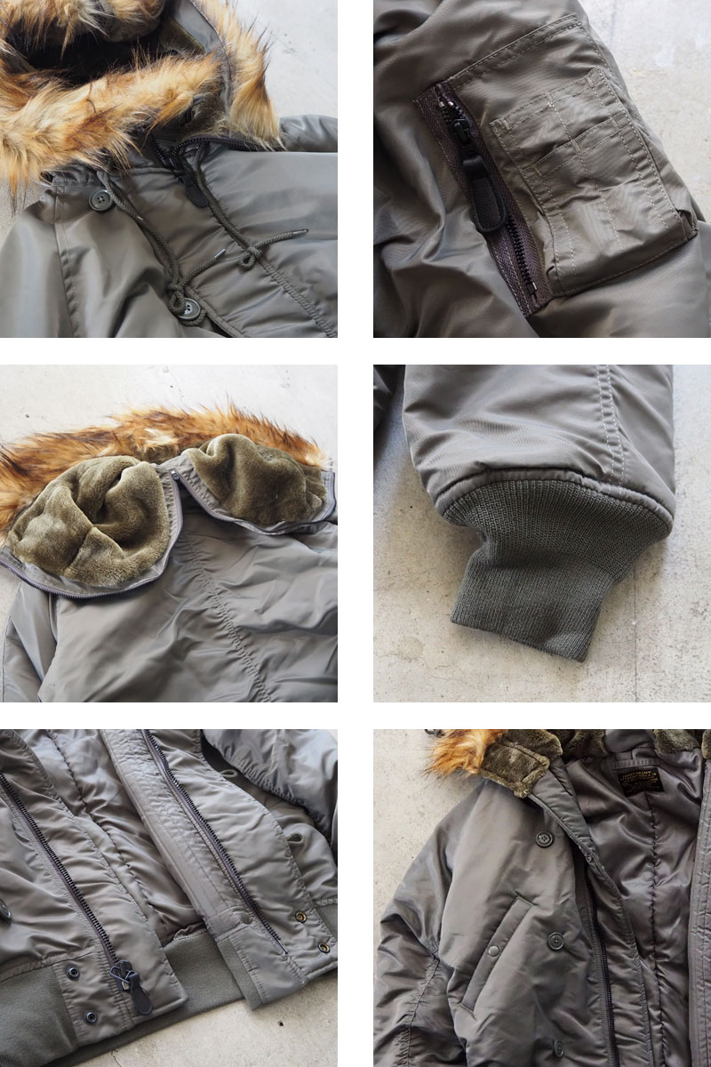 HOUSTON（ヒューストン） ジャケット n2b HOUSTON メンズ N-2B