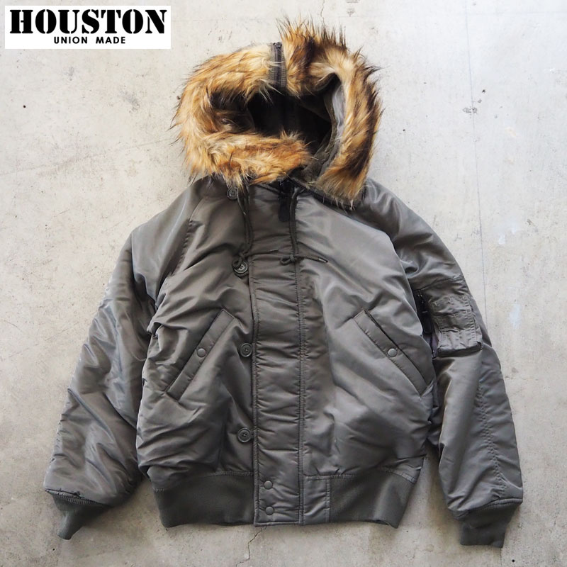 HOUSTON（ヒューストン） ジャケット n2b HOUSTON メンズ N-2B