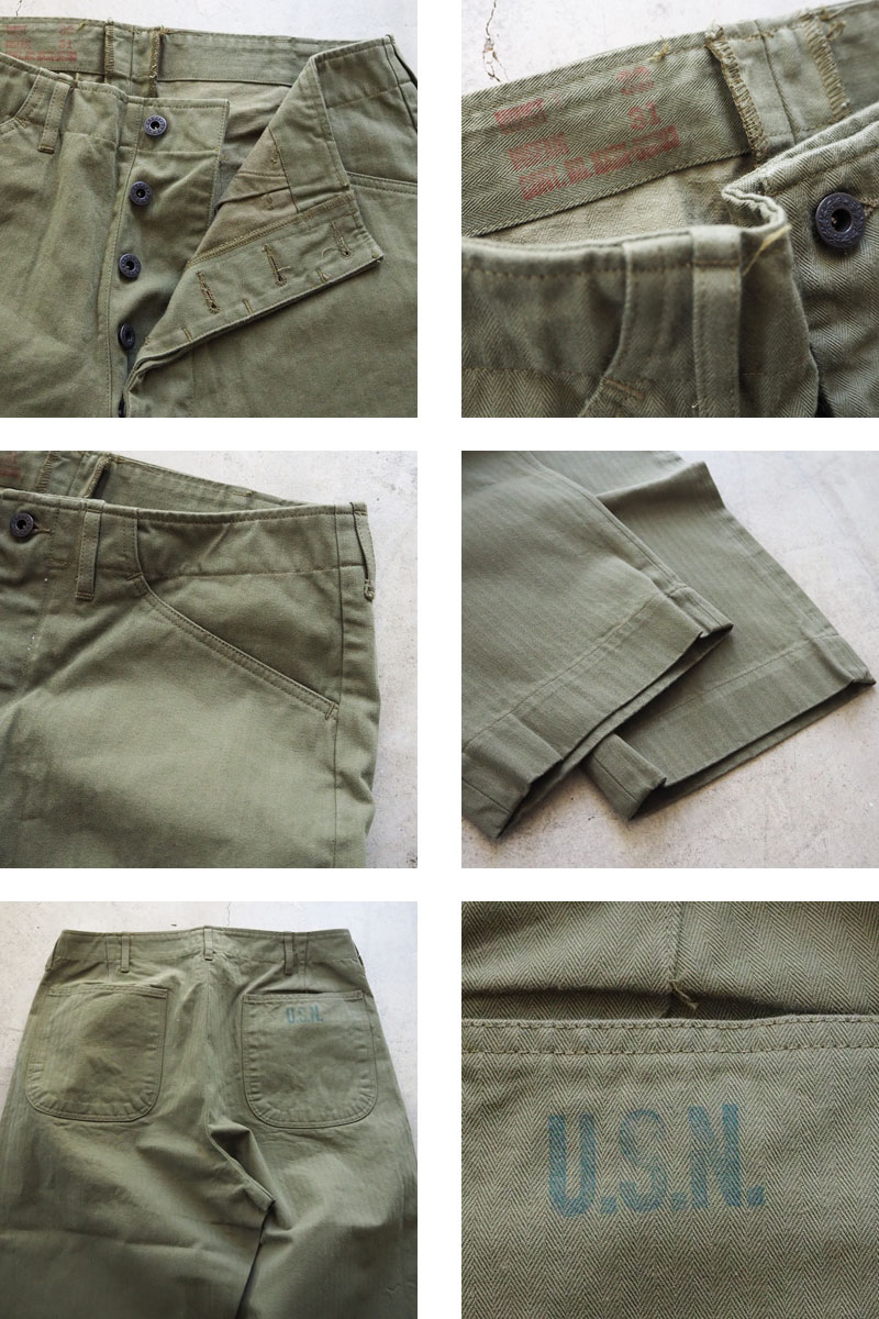 BUZZ RICKSON'S バズリクソンズ パンツ U.S. NAVY N-3 TROUSERSBR42290