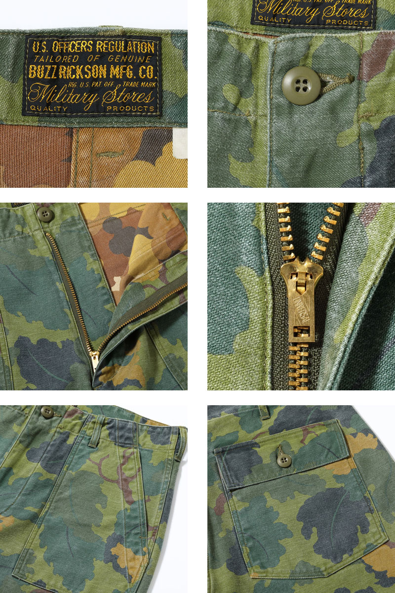 BUZZ RICKSON'S バズリクソンズ パンツ カモフラ 迷彩 BR42452 メンズ