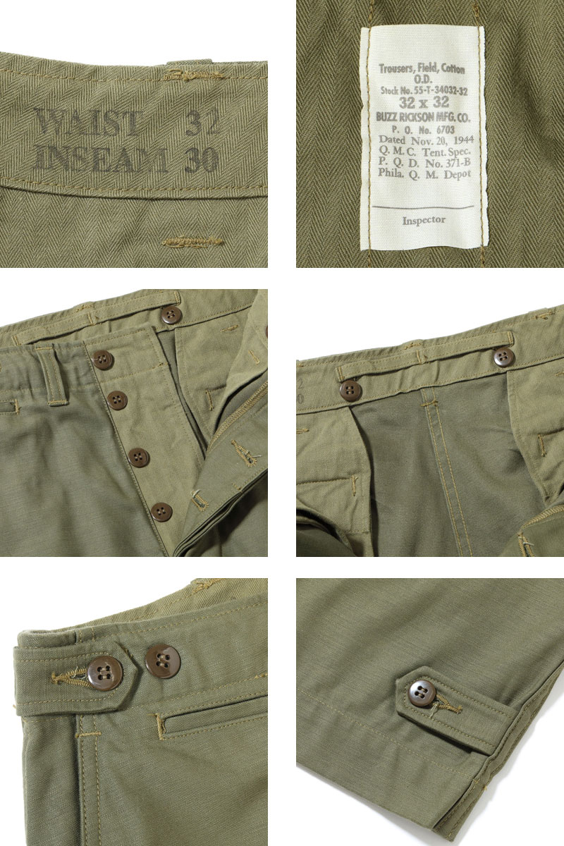 バズリクソンズ　BuzzRickson's　B-10　M品番 ミリタリー　38 BUZZ RICKSON'S バズリクソンズ タイプB-10 ラフ・ウェア