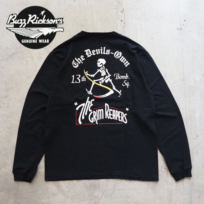 BUZZ RICKSON'S バズリクソンズ ロンT メンズ 長袖 Tシャツ L/S T