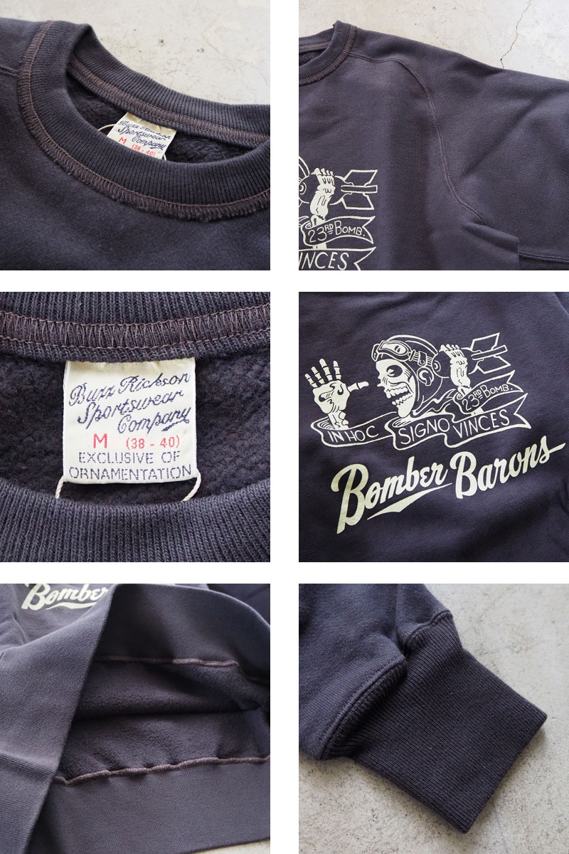 BUZZ RICKSON'S バズリクソンズ トレーナー フリーダムスリーブ