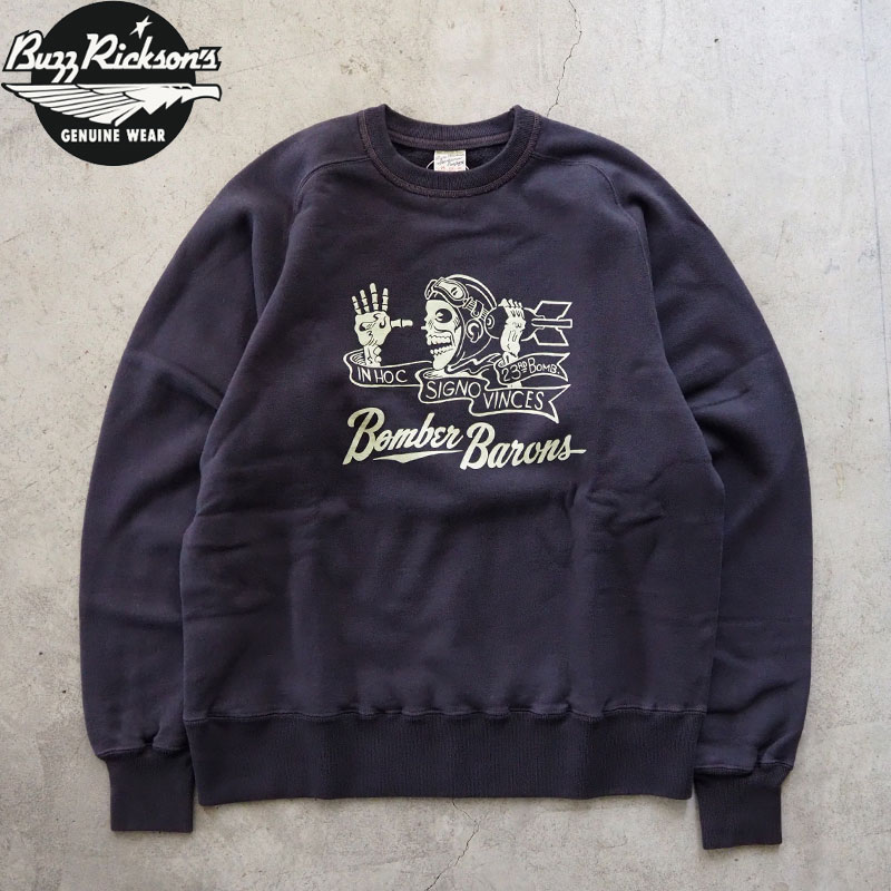 BUZZ RICKSON'S バズリクソンズ トレーナー フリーダムスリーブ