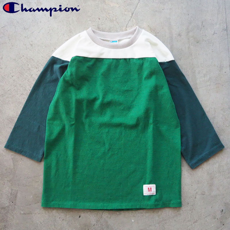 Champion（チャンピオン） 七分袖 Tシャツ Champion 3/4スリーブ