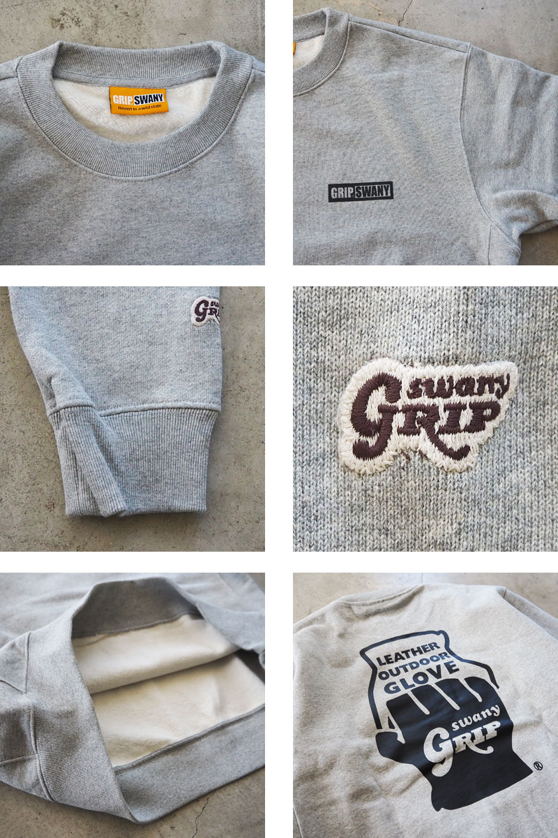 GRIP SWANY（グリップスワニー） トレーナー GRIP SWANY GS SWEAT CREW