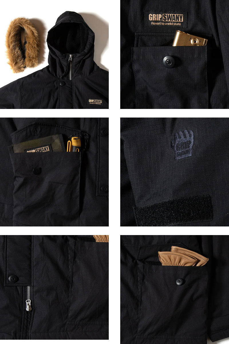 GRIP SWANY（グリップスワニー） ジャケット メンズ GRIP SWANY GS FUR
