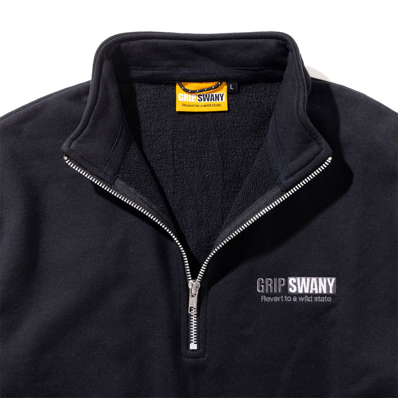 GRIP SWANY（グリップスワニー） ハーフジップ スウェット メンズ GRIP