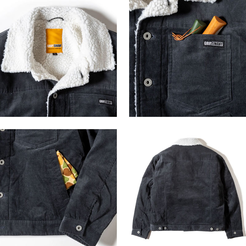 GRIP SWANY（グリップスワニー） ジャケット メンズ GRIP SWANY SHERPA