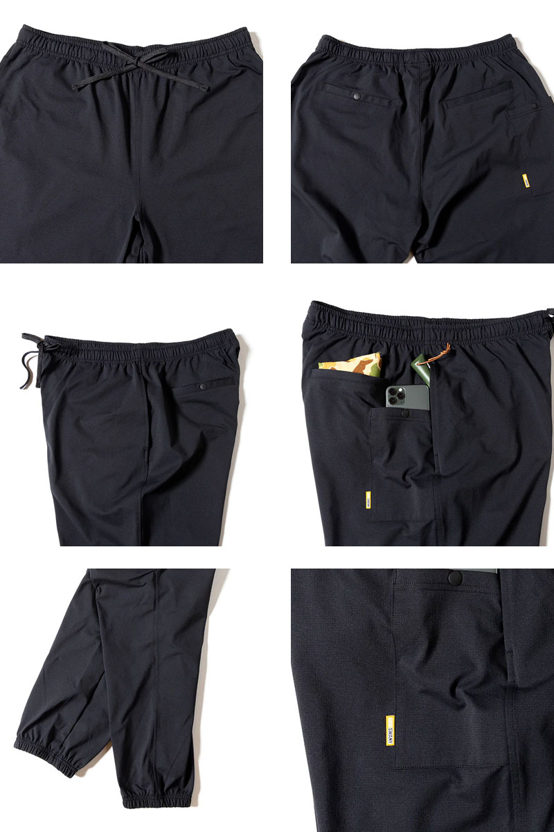 GRIP SWANY エアーフローパンツ　GSMP0024 　ブラック GRIP SWANY グリップスワニー GSエアーフローパンツ GSMP0024 メンズ