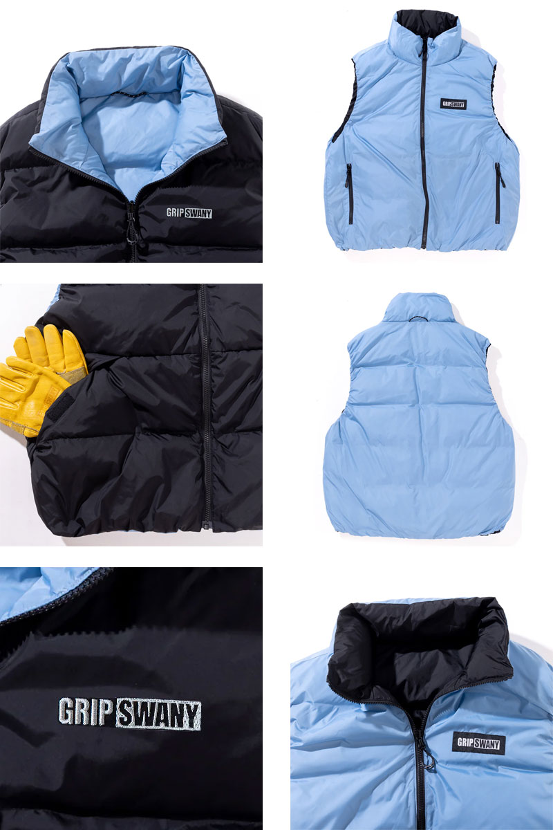 GRIP SWANY（グリップスワニー） ダウン ベスト メンズ ダウンベスト