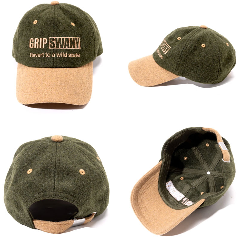 GRIP SWANY（グリップスワニー） キャップ GRIP SWANY WOOL FLANNEL