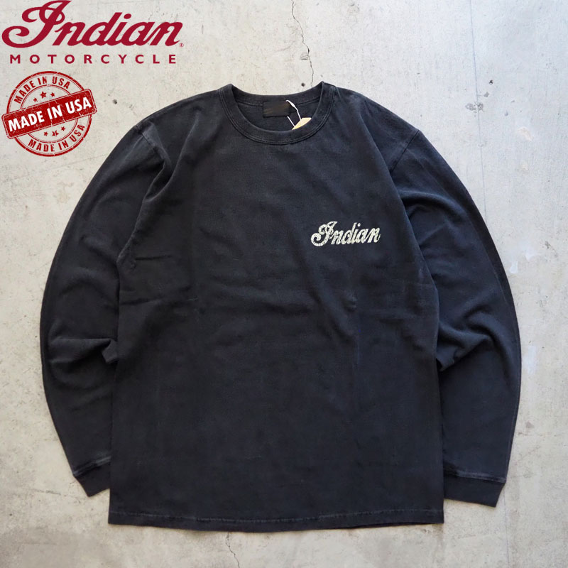 インディアン モーターサイクル ロンT Indian Motorcycle 長袖Tシャツ