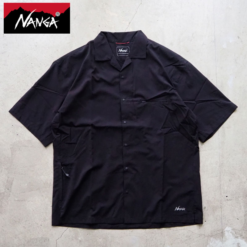 BLACK PEACE NOW FOR MEN 変形シャツ① NANGA（ナンガ） PLC エクスカーション ショートスリーブ シャツ N2610
