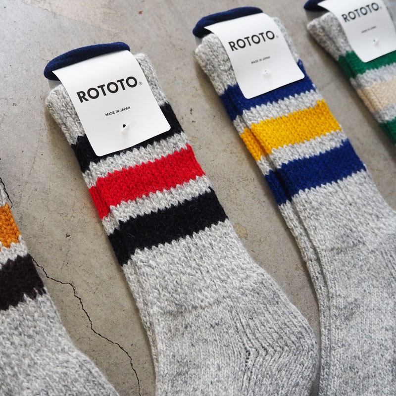 ROTOTO（ロトト） 靴下 ソックス メンズ オールドスクール ワーク