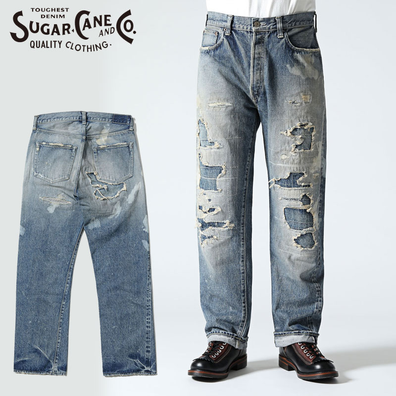 BUZZ RICKSON'S シュガーケーン パンツ デニムパンツ SUGAR CANE 14.25
