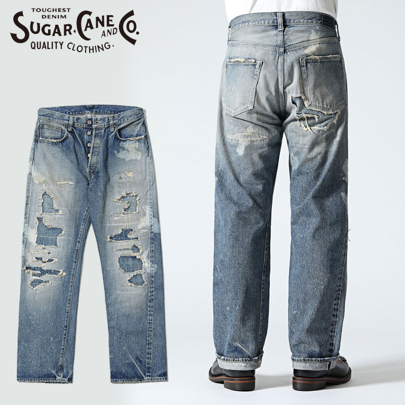 BUZZ RICKSON'S シュガーケーン パンツ デニムパンツ SUGAR CANE 14.25