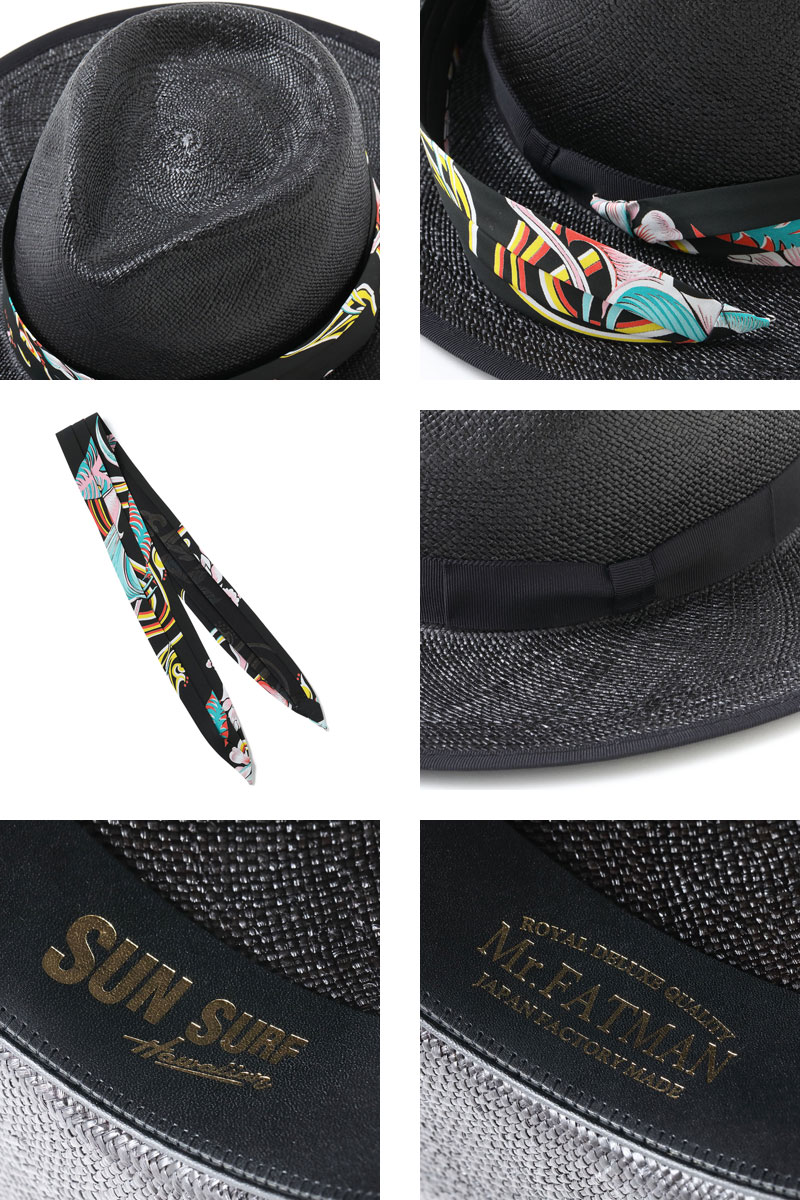 SUN SURF サンサーフ ミスターファットマン ハット パナマハット × Mr