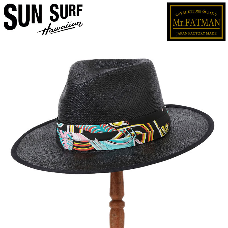 SUN SURF サンサーフ ミスターファットマン ハット パナマハット × Mr