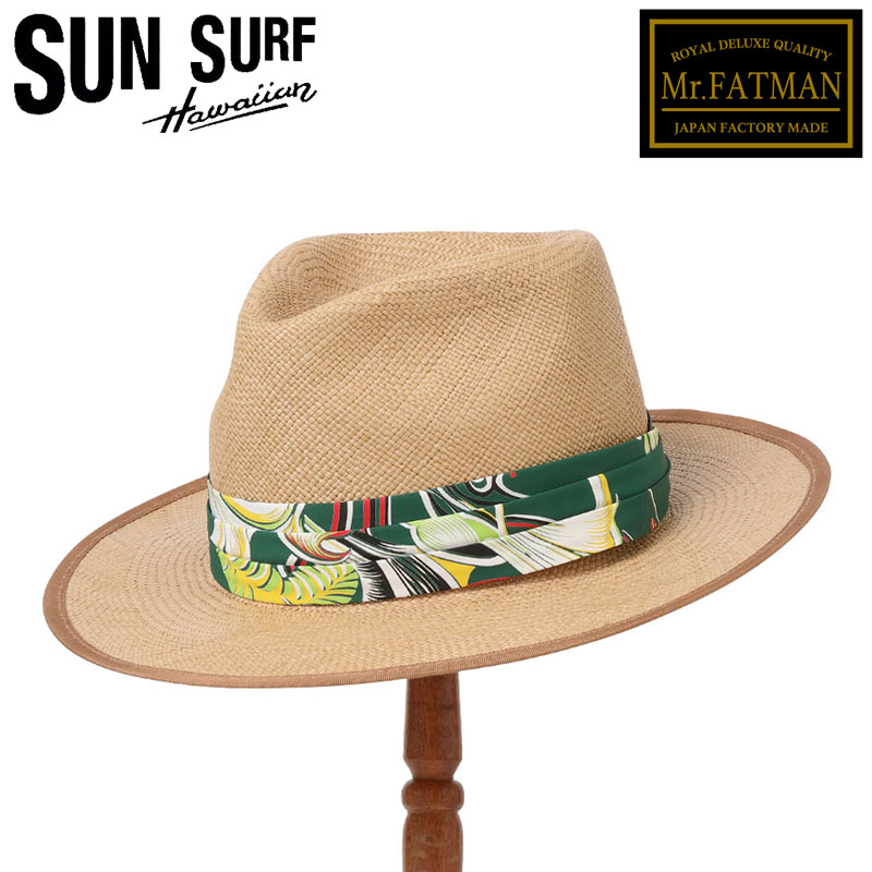 SUN SURF サンサーフ ミスターファットマン ハット パナマハット × Mr