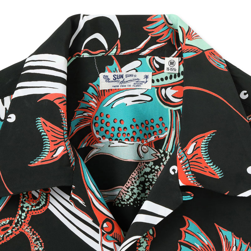 SUN SURF サンサーフ アロハシャツ SUNSURF RAYON HAWAIIAN SHIRT “BUG