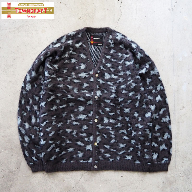 TOWNCRAFT（タウンクラフト） カーディガン シャギー ラグラン
