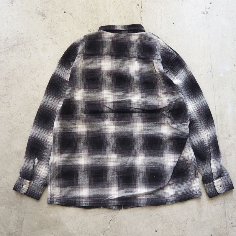 60s TOWNCRAFT オンブレ シャドー チェック ネルシャツ 60s TOWNCRAFT オンブレ シャドー チェック ネルシャツ