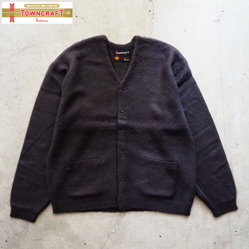 TOWNCRAFT（タウンクラフト） シャギー カーディガン TOWNCRAFT SHAGGY