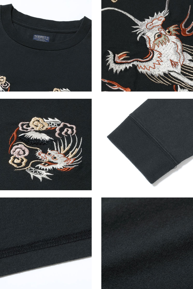 TAILOR TOYO テーラー東洋 ロンT メンズ TT69648 長袖 Tシャツ 龍 長袖
