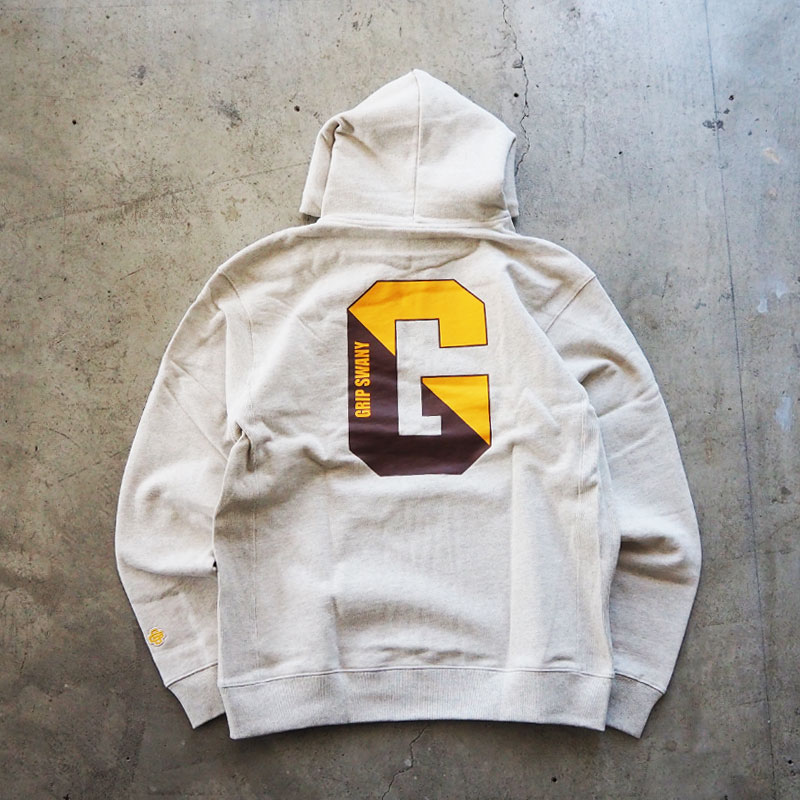GRIP SWANY（グリップスワニー） パーカー スウェット フーディー WHI