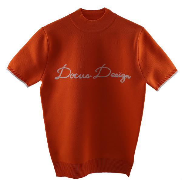 DOCUS（ドゥーカス） ゴルフウェア サマーニット メンズ QT Mock