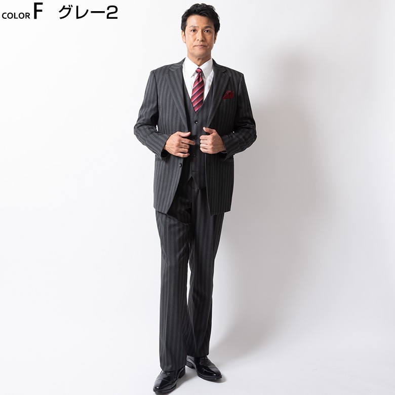 スーツ メンズ スリーピース suits 40代 50代 おしゃれ 秋冬春 ドレス