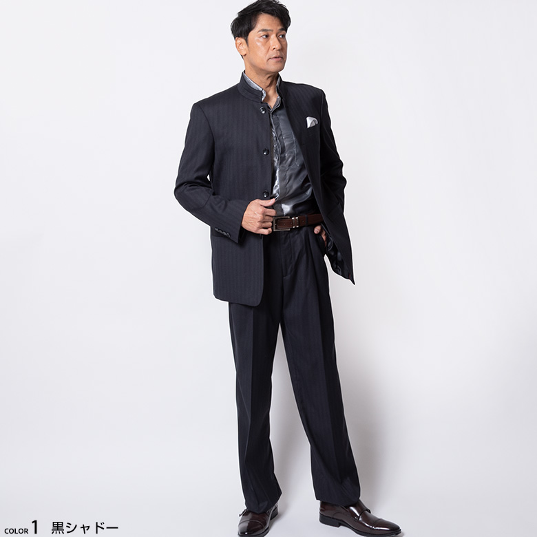 国内正規品】 マオカラースーツ メンズ パーティーsuits 40代 50代