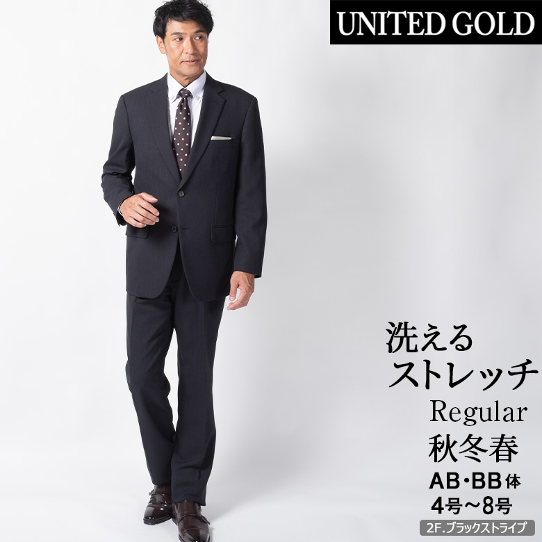 UNITED GOLD スーツ メンズ 20代 30代 40代 50代 レギュラー ビジネス 