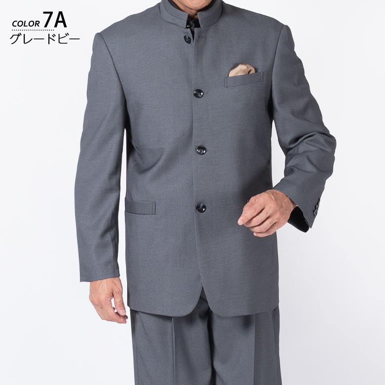 MEN'S TENORAS マオカラースーツ３点Set UNITED GOLD マオカラースーツ メンズ パーティースーツ ドレス