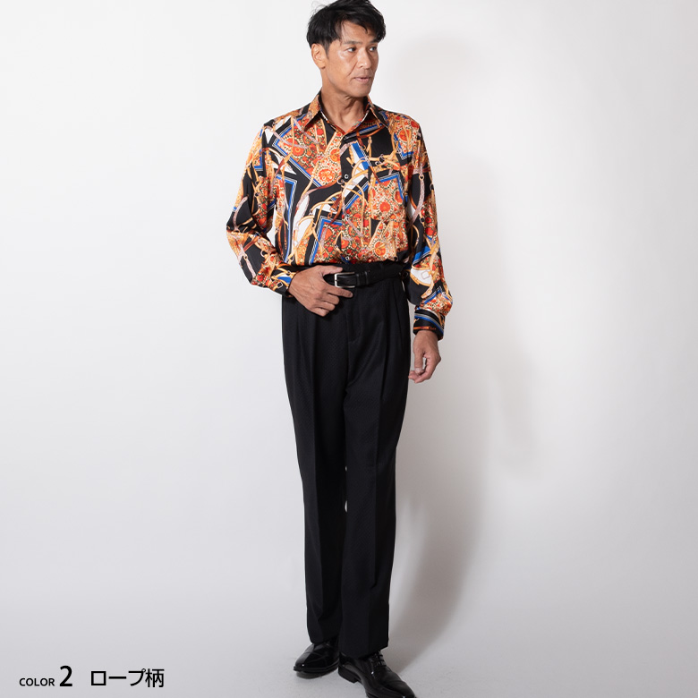 HERMES エルメス 総柄 長袖シャツ m23172000952_1.jpg?1756207605