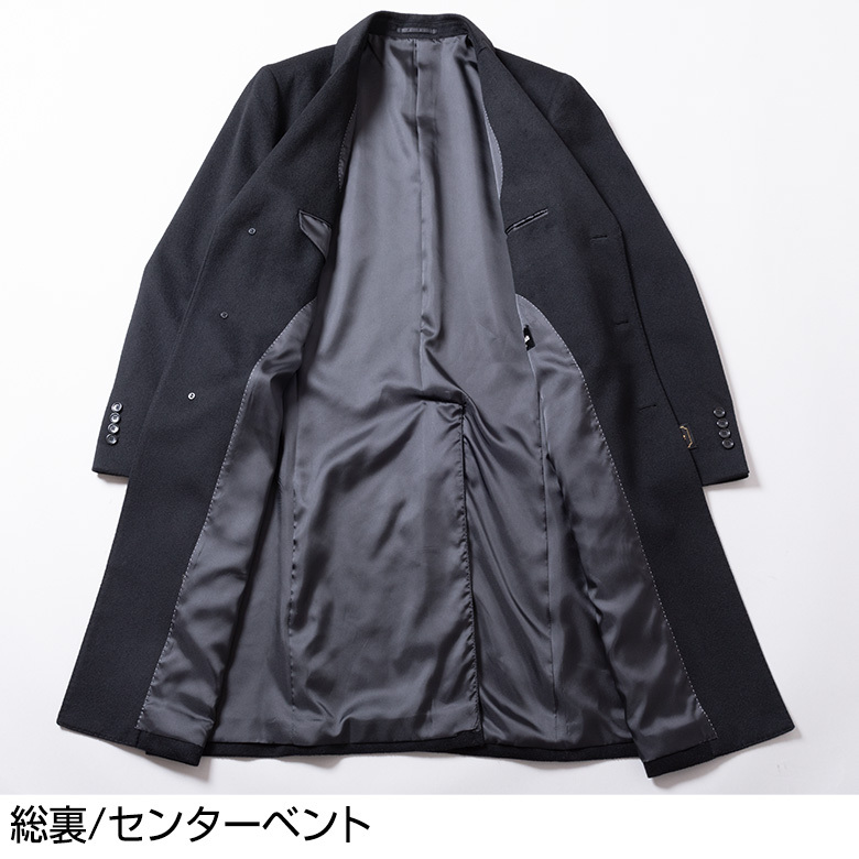 UNITED GOLD チェスターコート メンズ カシミア100% カシミヤ100 UNITED GOLD チェスターコート メンズ カシミア100% カシミヤ100