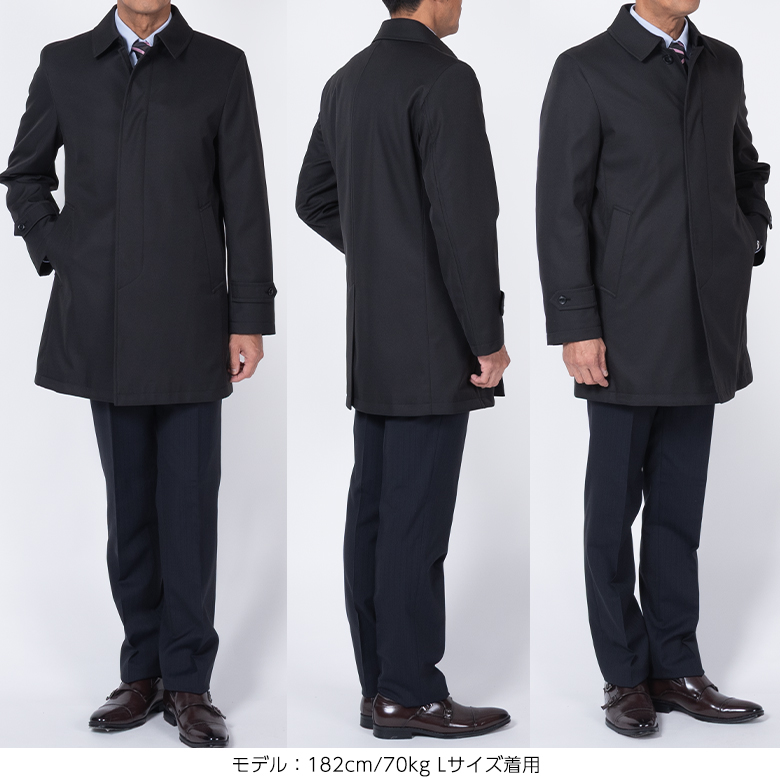 UNITED GOLD（ユナイテッドゴールド） メンズ ステンカラーコート 撥水