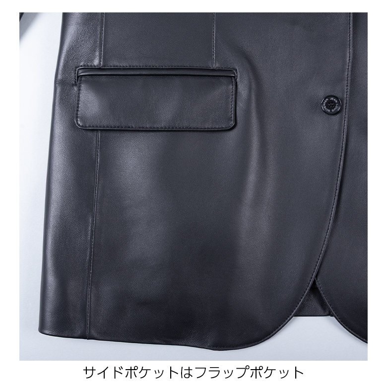 UNITED GOLD（ユナイテッドゴールド） メンズ ラムレザー ジャケット