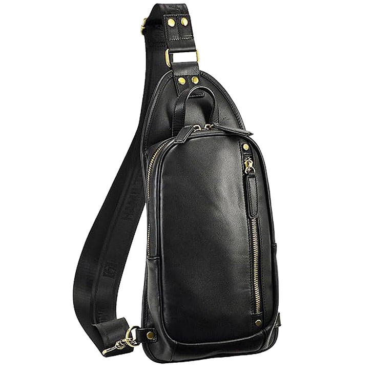 ボディバッグ メンズ 本革 レザー ショルダーバック 30代 40代 50代 馬