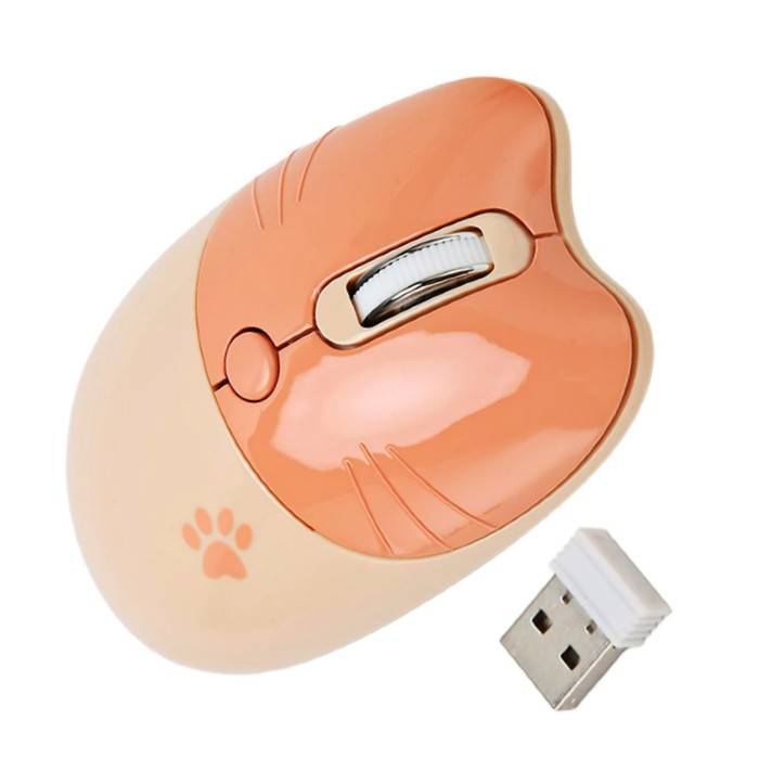 ワイヤレスマウス PC マウス 2.4GHz Bluetooth ネコ 猫耳 無線