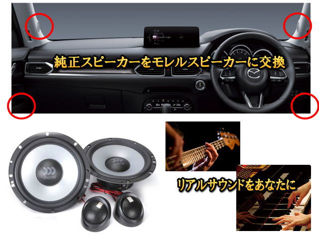 シーエックス マツダ(MAZDA) CX5（KF型） 専用 2ウェイスピーカー