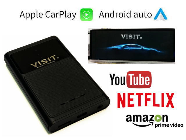 VISIT ELA-V12 ユーチューブ、アマゾンプライム、NETFLIX動画をカー