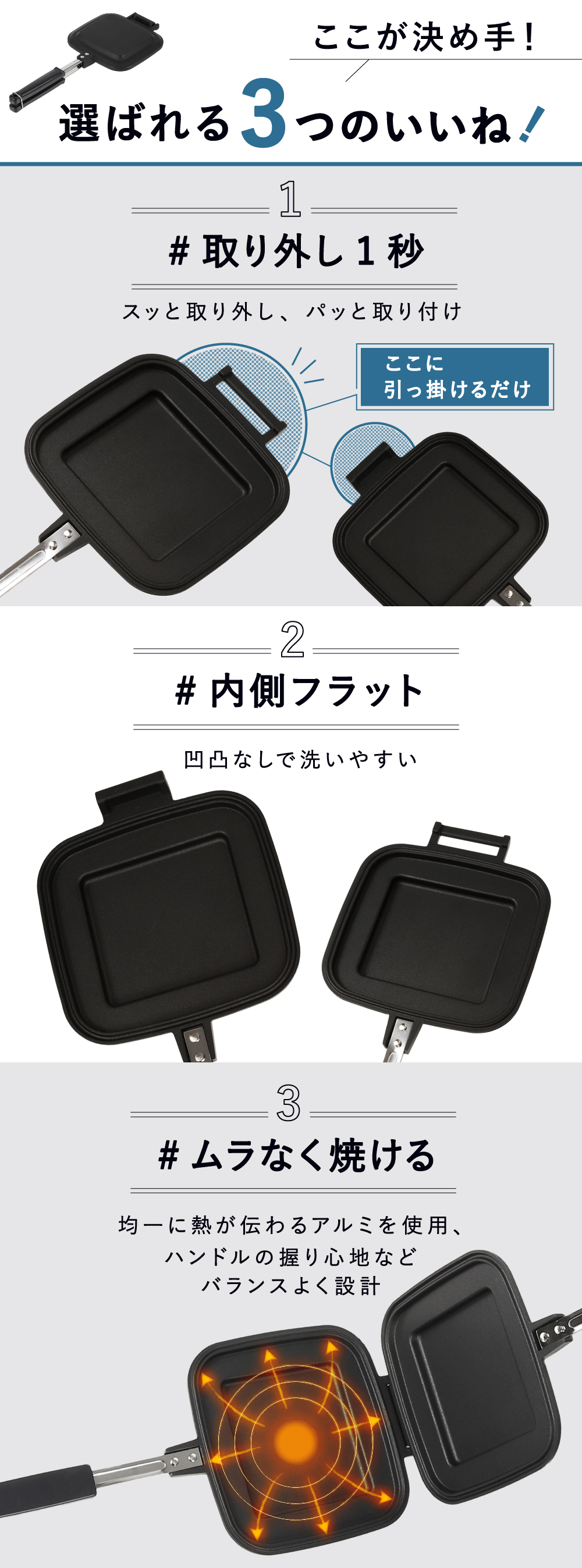 ホットサンドメーカー