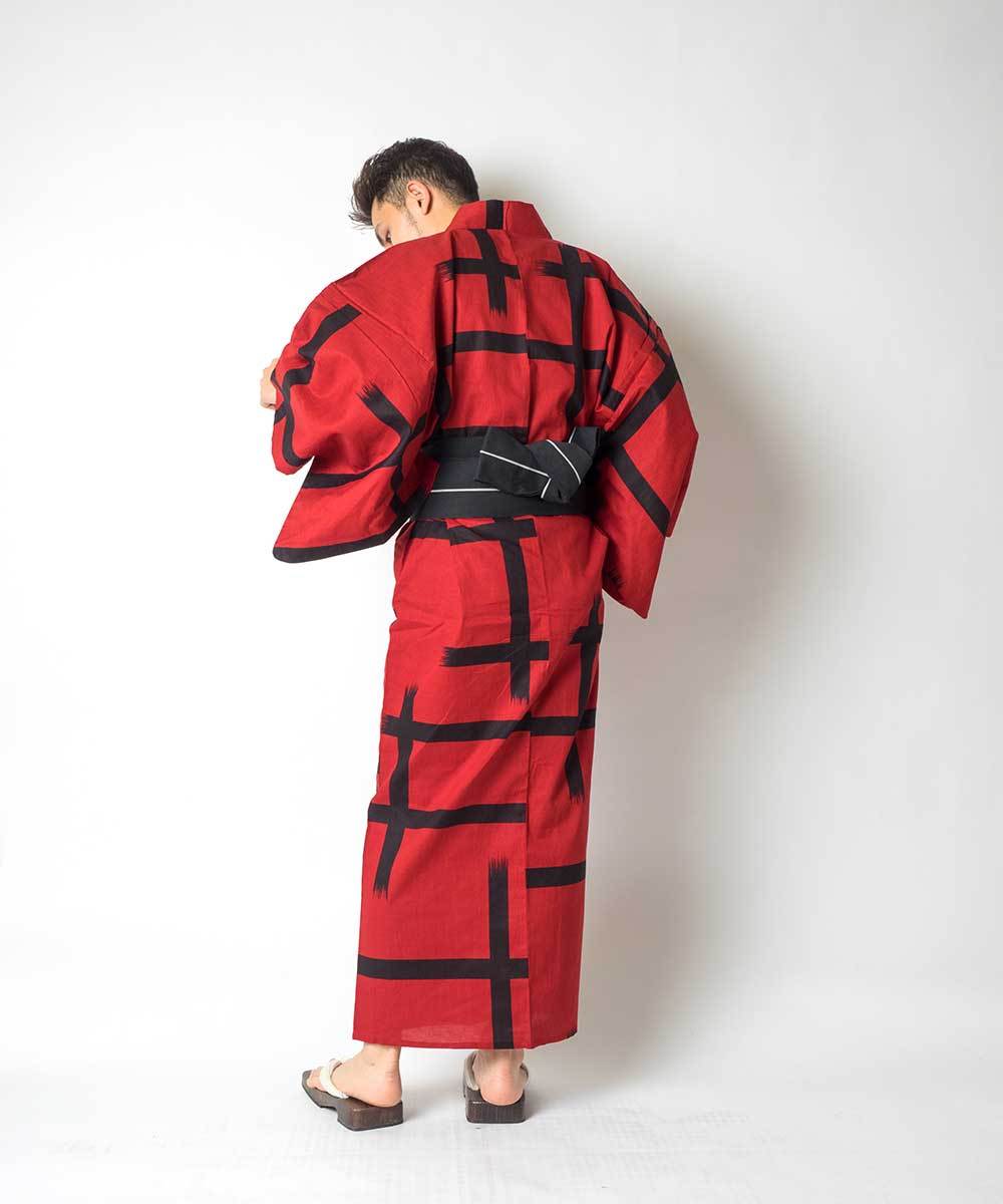 ファッションレター Fashion Letter セパレート綿麻浴衣 2点