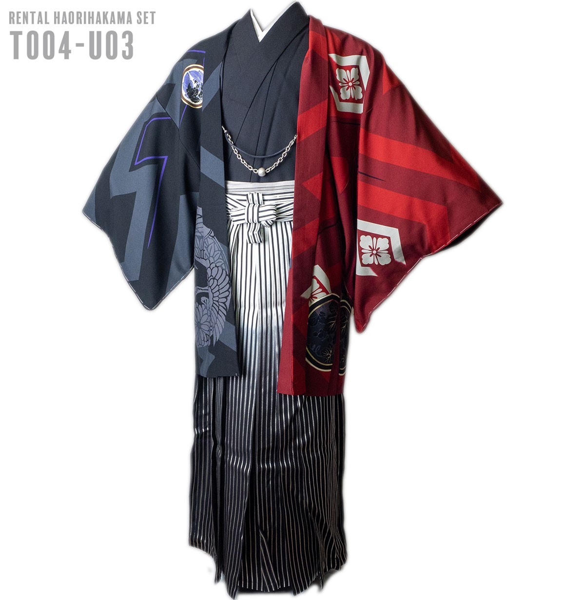 ｜往復送料弊社負担｜【レンタル】【対応身長160cm-170cm】男性用レンタル紋付き袴フルセット｜紋付きフルセット｜紋付袴レンタル｜羽織紐｜袴｜はかま｜ 　 レンタル ポリエステル 対応身長160cm 170cm クロネコヤマト宅急便お客様サービスセンターへ 受付時間 08：00 21：00