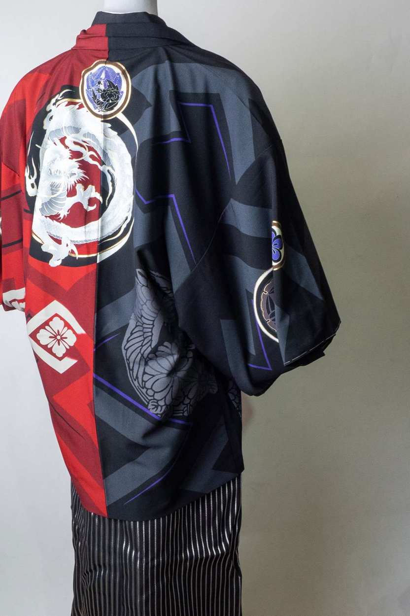 ｜往復送料弊社負担｜【レンタル】【対応身長160cm-170cm】男性用レンタル紋付き袴フルセット｜紋付きフルセット｜紋付袴レンタル｜羽織紐｜袴｜はかま｜ 　 レンタル ポリエステル 対応身長160cm 170cm クロネコヤマト宅急便お客様サービスセンターへ 受付時間 08：00 21：00