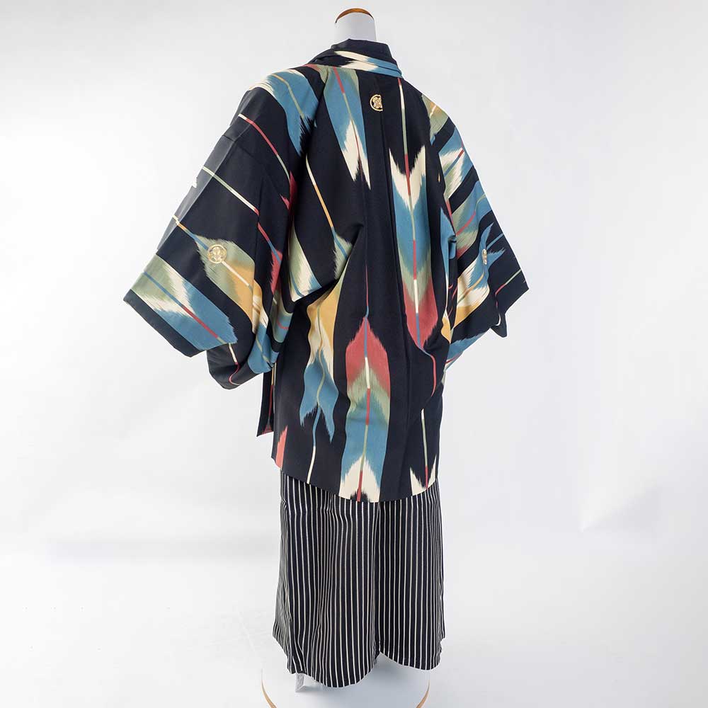 ｜往復送料弊社負担｜【レンタル】【対応身長160cm-170cm】男性用レンタル紋付き袴フルセット｜紋付きフルセット｜紋付袴レンタル｜羽織紐｜袴｜はかま｜ 　 レンタル ポリエステル 対応身長160cm 170cm クロネコヤマト宅急便お客様サービスセンターへ 受付時間 08：00 21：00