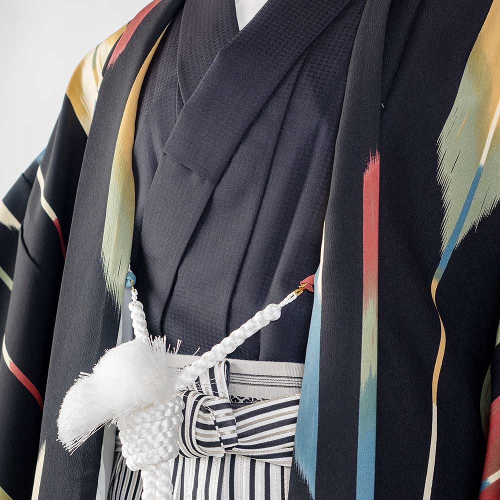 ｜往復送料弊社負担｜【レンタル】【対応身長160cm-170cm】男性用レンタル紋付き袴フルセット｜紋付きフルセット｜紋付袴レンタル｜羽織紐｜袴｜はかま｜ 　 レンタル ポリエステル 対応身長160cm 170cm クロネコヤマト宅急便お客様サービスセンターへ 受付時間 08：00 21：00